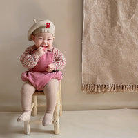 Load image into Gallery viewer, Girls Embroidered Alphabet Accessories Hats Wholesale 22101030
