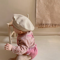 Load image into Gallery viewer, Girls Embroidered Alphabet Accessories Hats Wholesale 22101030
