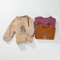 Load image into Gallery viewer, Baby Kid Unisex Cartoon Embroidered Tops Wholesale 221010300
