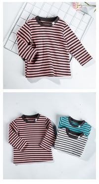 Load image into Gallery viewer, Baby Kid Boys Striped Tops Wholesale 221010301
