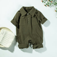 Load image into Gallery viewer, Baby Unisex Solid Color Jumpsuits Wholesale 221010303
