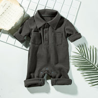 Load image into Gallery viewer, Baby Unisex Solid Color Jumpsuits Wholesale 221010303
