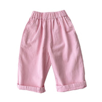 Load image into Gallery viewer, Baby Kid Girls Solid Color Pants Wholesale 221010322
