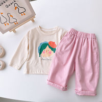 Load image into Gallery viewer, Baby Kid Girls Solid Color Pants Wholesale 221010322
