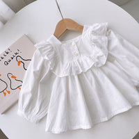 Load image into Gallery viewer, Baby Kid Girls Solid Color Tops Wholesale 221010323
