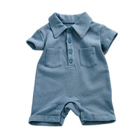 Load image into Gallery viewer, Baby Kid Unisex Solid Color Rompers Wholesale 221010331
