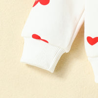 Load image into Gallery viewer, 2 Pieces Set Baby Girls Letters Fruit Love heart Print Jackets Outwears And Pants Wholesale 221010334
