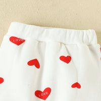 Load image into Gallery viewer, 2 Pieces Set Baby Girls Letters Fruit Love heart Print Jackets Outwears And Pants Wholesale 221010334
