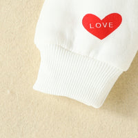 Load image into Gallery viewer, 2 Pieces Set Baby Girls Letters Fruit Love heart Print Jackets Outwears And Pants Wholesale 221010334
