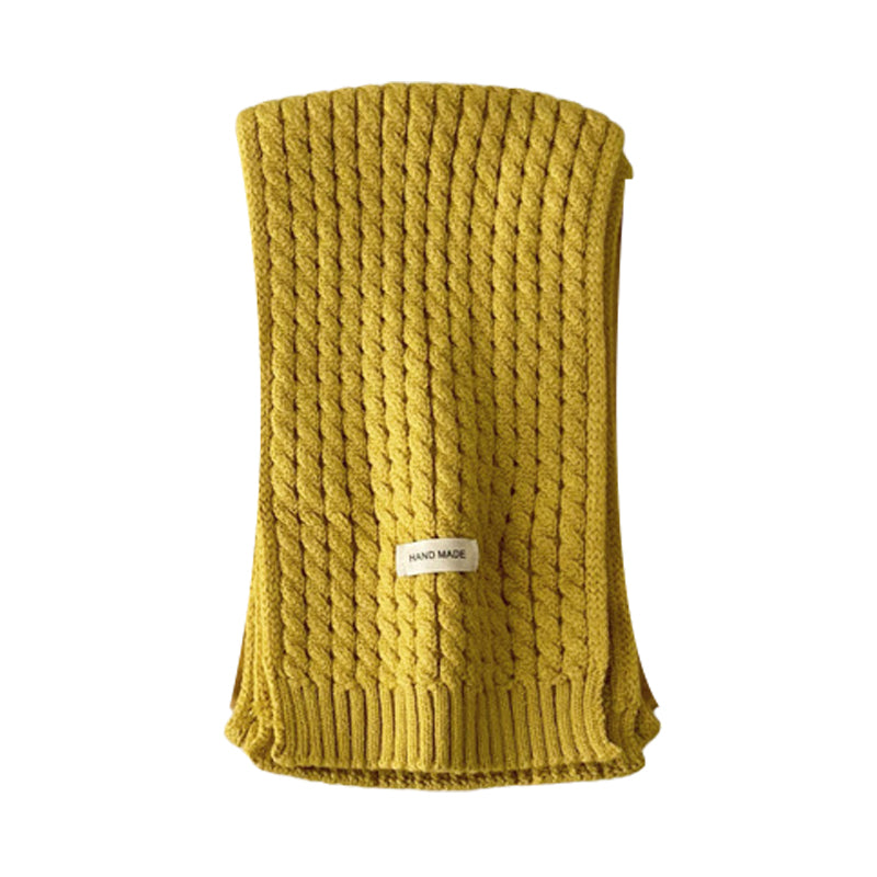 Unisex Solid Color Crochet Accessories Scarves Wholesale 221010381