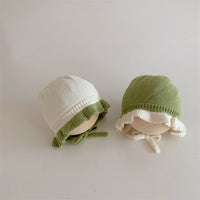 Load image into Gallery viewer, Baby Girls Color-blocking Crochet Accessories Hats Wholesale 221010419
