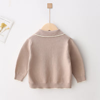 Load image into Gallery viewer, Baby Kid Unisex Solid Color Sweaters Wholesale 22101072
