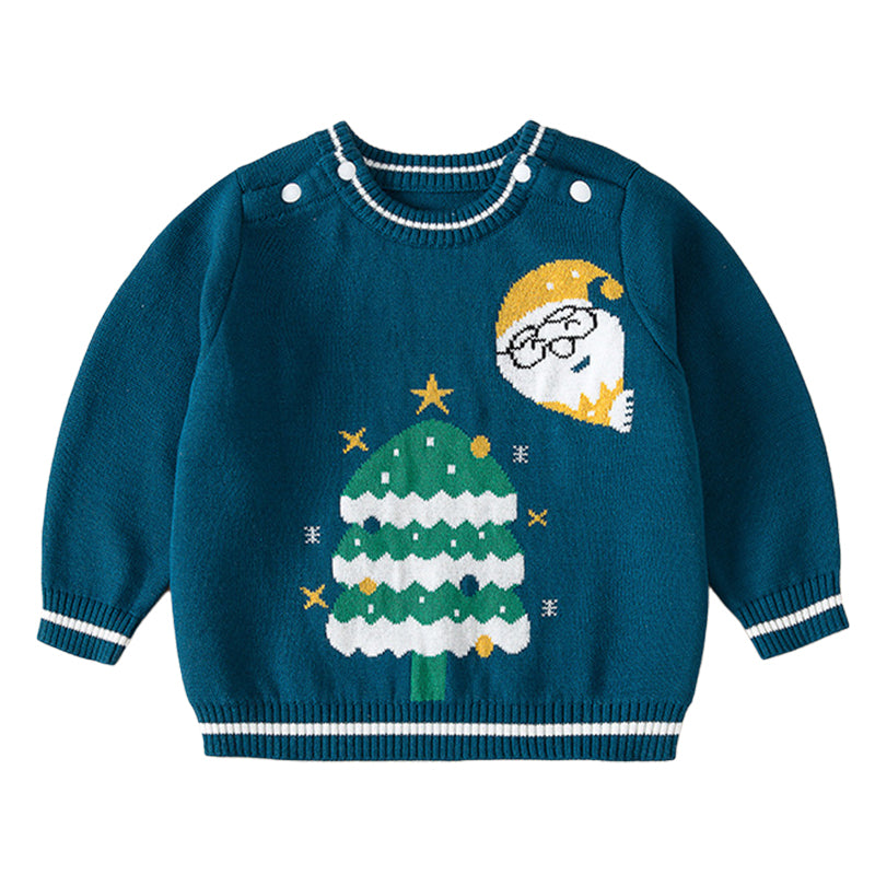 Baby Kid Unisex Cartoon Christmas Sweaters Wholesale 22101077