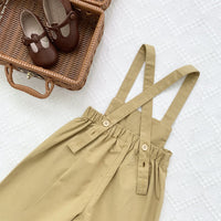 Load image into Gallery viewer, Baby Kid Girls Solid Color Jumpsuits Wholesale 221011108
