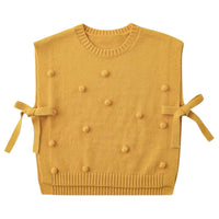 Load image into Gallery viewer, Baby Kid Girls Solid Color Vests Waistcoats Knitwear Wholesale 221011144
