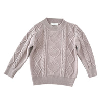 Load image into Gallery viewer, Baby Kid Unisex Love heart Crochet Sweaters Wholesale 221011178
