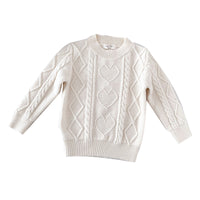 Load image into Gallery viewer, Baby Kid Unisex Love heart Crochet Sweaters Wholesale 221011178
