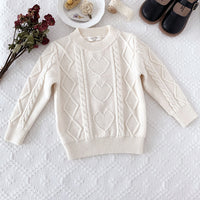 Load image into Gallery viewer, Baby Kid Unisex Love heart Crochet Sweaters Wholesale 221011178
