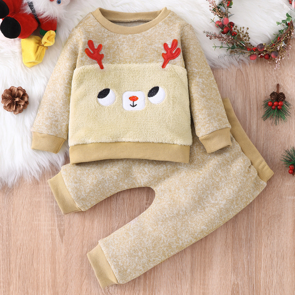 2 Pieces Set Baby Unisex Animals Cartoon Tops And Wholesale 221011209