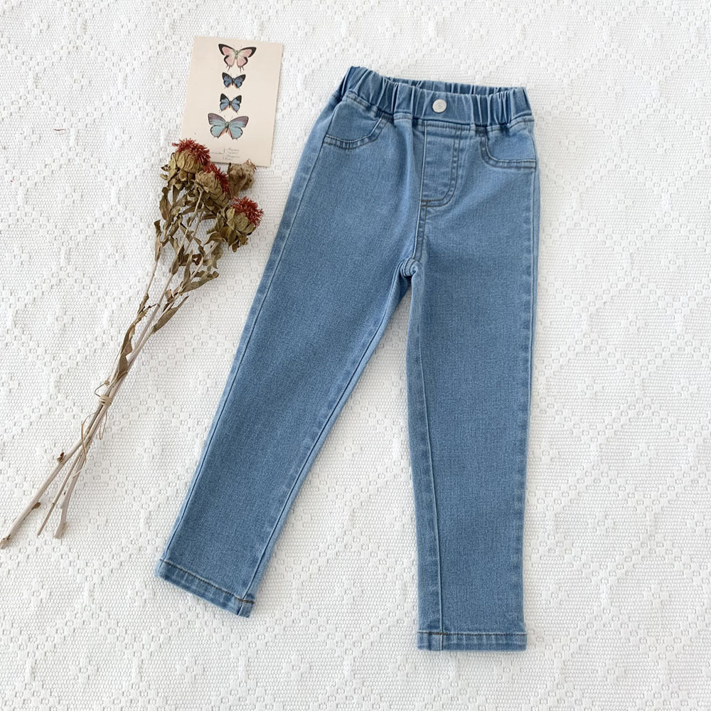 Baby Kid Girls Solid Color Pants Jeans Wholesale 221011215