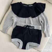 Load image into Gallery viewer, Baby Kid Girls Color-blocking Sweaters Knitwear Wholesale 221011239

