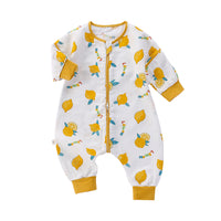 Load image into Gallery viewer, Baby Kid Unisex Fruit Car Cartoon Print Jumpsuits Wholesale 22101124

