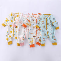 Load image into Gallery viewer, Baby Kid Unisex Fruit Car Cartoon Print Jumpsuits Wholesale 22101124
