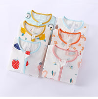 Load image into Gallery viewer, Baby Kid Unisex Fruit Car Cartoon Print Jumpsuits Wholesale 22101124
