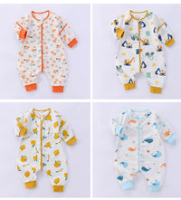 Load image into Gallery viewer, Baby Kid Unisex Fruit Car Cartoon Print Jumpsuits Wholesale 22101124
