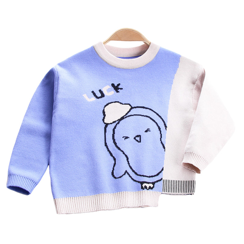 Baby Kid Unisex Animals Cartoon Crochet Sweaters Wholesale 221011254