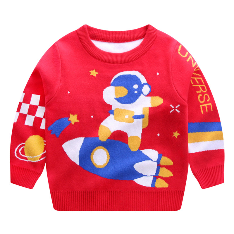 Baby Kid Boys Letters Cartoon Sweaters Knitwear Wholesale 221011365