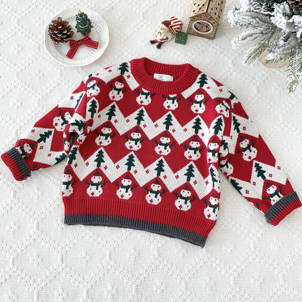 Baby Kid Girls Cartoon Crochet Sweaters Knitwear Wholesale 221011367