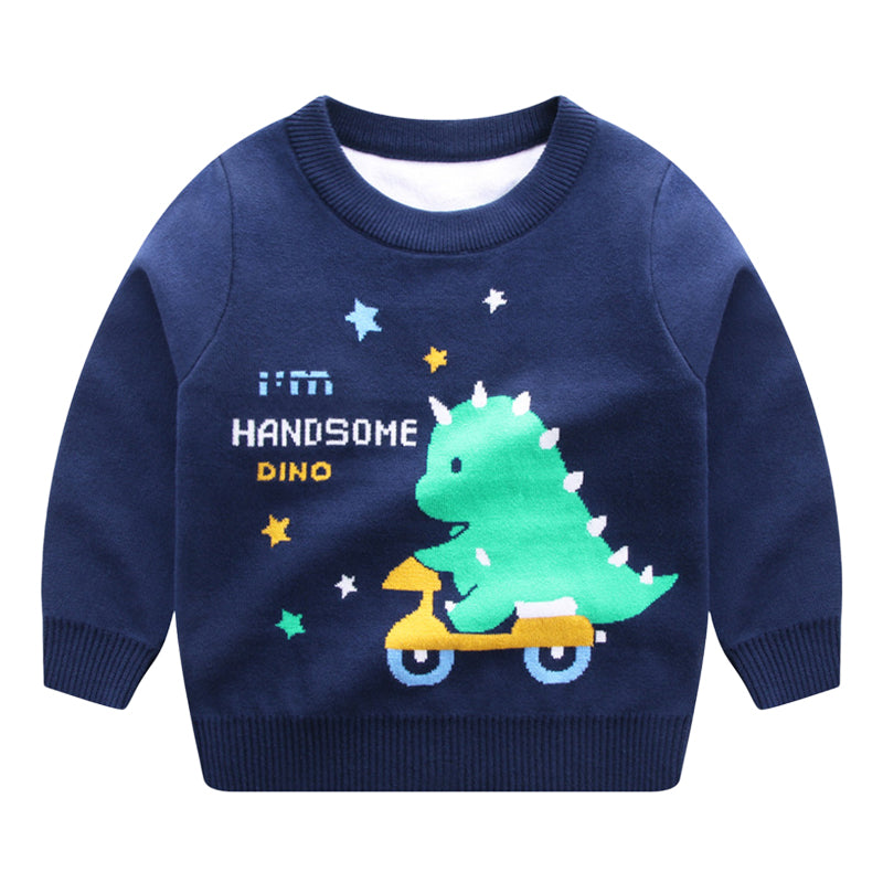 Baby Kid Unisex Letters Cartoon Crochet Sweaters Knitwear Wholesale 221011377