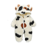 Load image into Gallery viewer, Baby Kid Unisex Animals Cow Jumpsuits Wholesale 221011384
