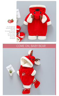 Load image into Gallery viewer, Baby Unisex Animals Cartoon Jumpsuits Wholesale 221011389
