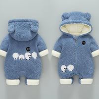 Load image into Gallery viewer, Baby Unisex Cartoon Embroidered Jumpsuits Wholesale 221011415
