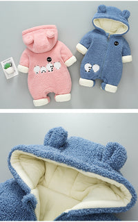 Load image into Gallery viewer, Baby Unisex Cartoon Embroidered Jumpsuits Wholesale 221011415
