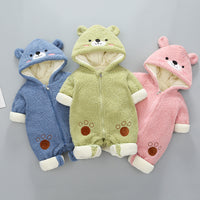 Load image into Gallery viewer, Baby Unisex Cartoon Embroidered Jumpsuits Wholesale 221011440
