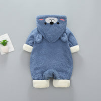 Load image into Gallery viewer, Baby Unisex Cartoon Embroidered Jumpsuits Wholesale 221011440
