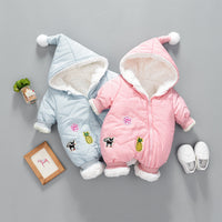 Load image into Gallery viewer, Baby Girls Fruit Embroidered Jumpsuits Wholesale 221011441
