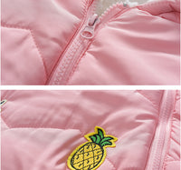 Load image into Gallery viewer, Baby Girls Fruit Embroidered Jumpsuits Wholesale 221011441
