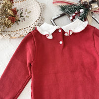 Load image into Gallery viewer, Baby Kid Girls Color-blocking Crochet Sweaters Wholesale 221011483
