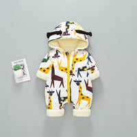Load image into Gallery viewer, Baby Unisex Animals Cartoon Print Jumpsuits Wholesale 221011485
