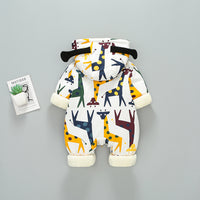 Load image into Gallery viewer, Baby Unisex Animals Cartoon Print Jumpsuits Wholesale 221011485
