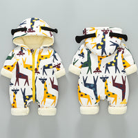 Load image into Gallery viewer, Baby Unisex Animals Cartoon Print Jumpsuits Wholesale 221011485
