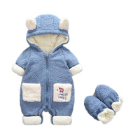 Load image into Gallery viewer, 2 Pieces Set Baby Unisex Letters Love heart Wings Jumpsuits And Solid Color Shoes Wholesale 221011549
