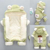 Load image into Gallery viewer, 2 Pieces Set Baby Unisex Letters Love heart Wings Jumpsuits And Solid Color Shoes Wholesale 221011549
