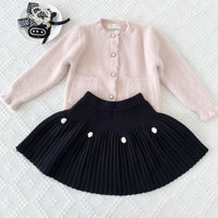 Load image into Gallery viewer, Baby Kid Girls Solid Color Cardigan Wholesale 221011565

