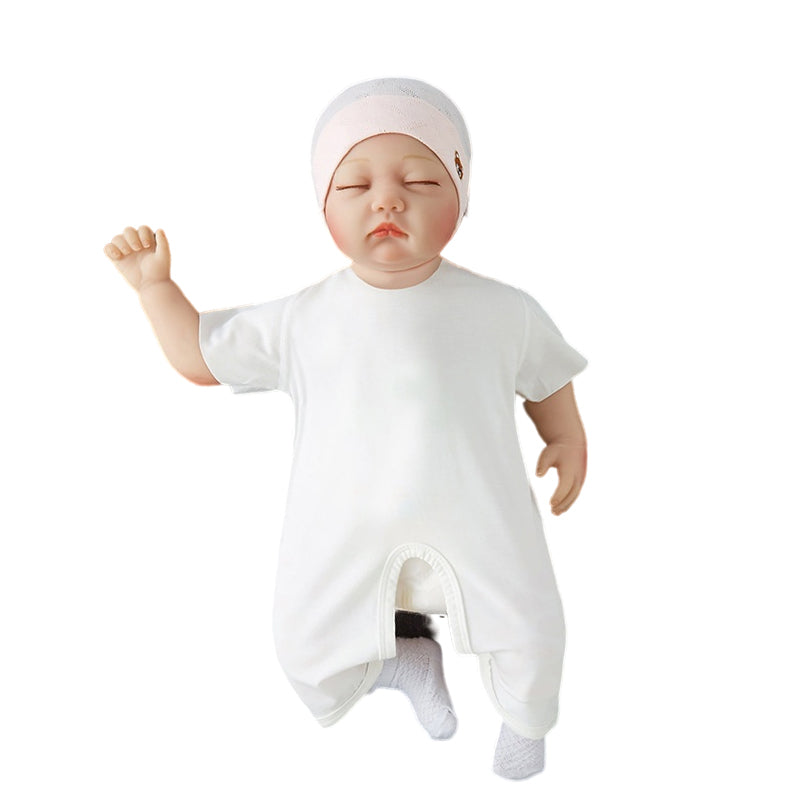 Baby Unisex Solid Color Jumpsuits Wholesale 22101181