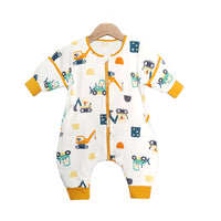 Load image into Gallery viewer, Baby Kid Unisex Animals Cartoon Print Jumpsuits Sleepwears Wholesale 22101182
